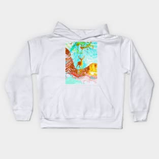 Golden Deer Kids Hoodie